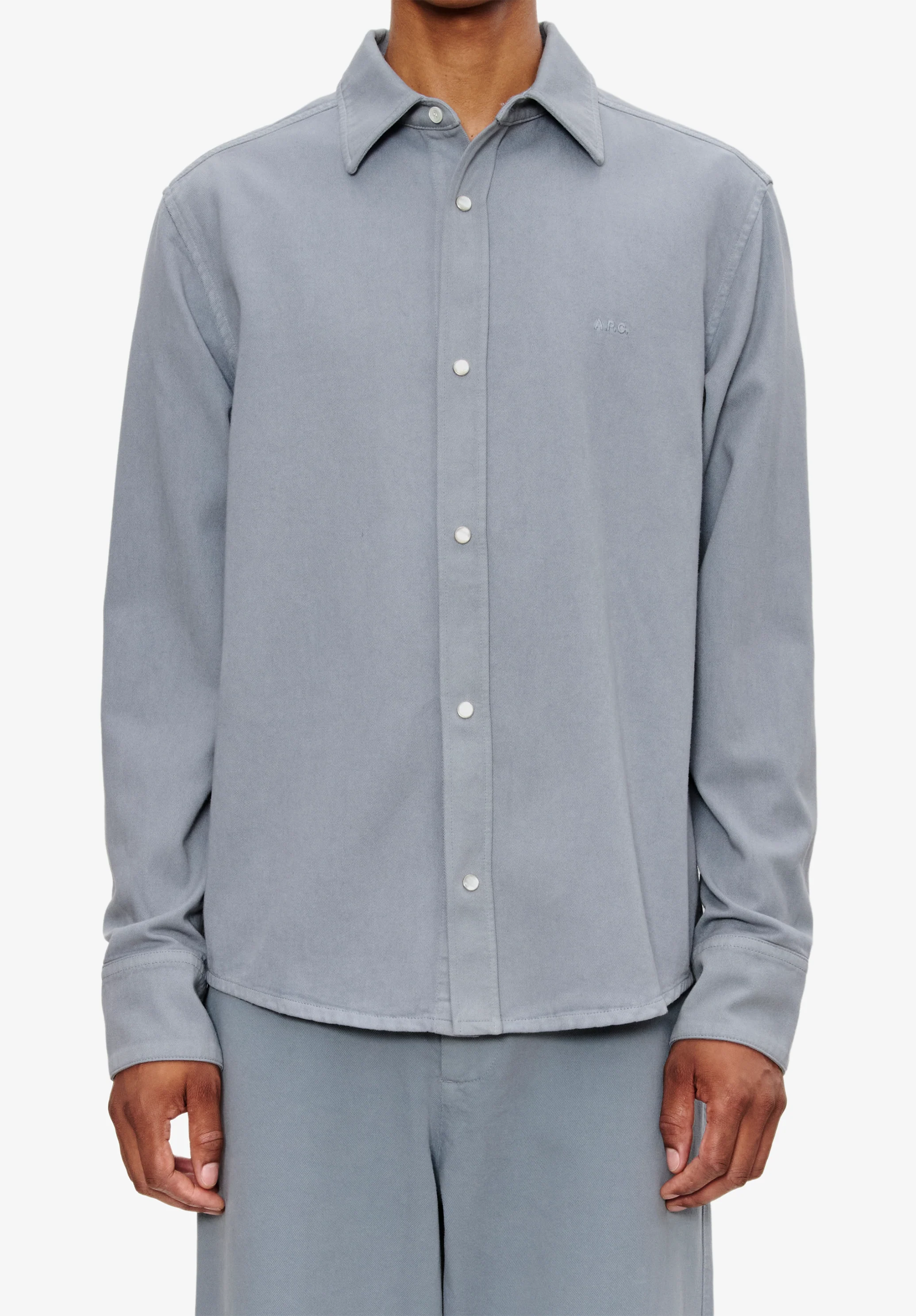 A.P.C. embroidered overshirt - Image 4
