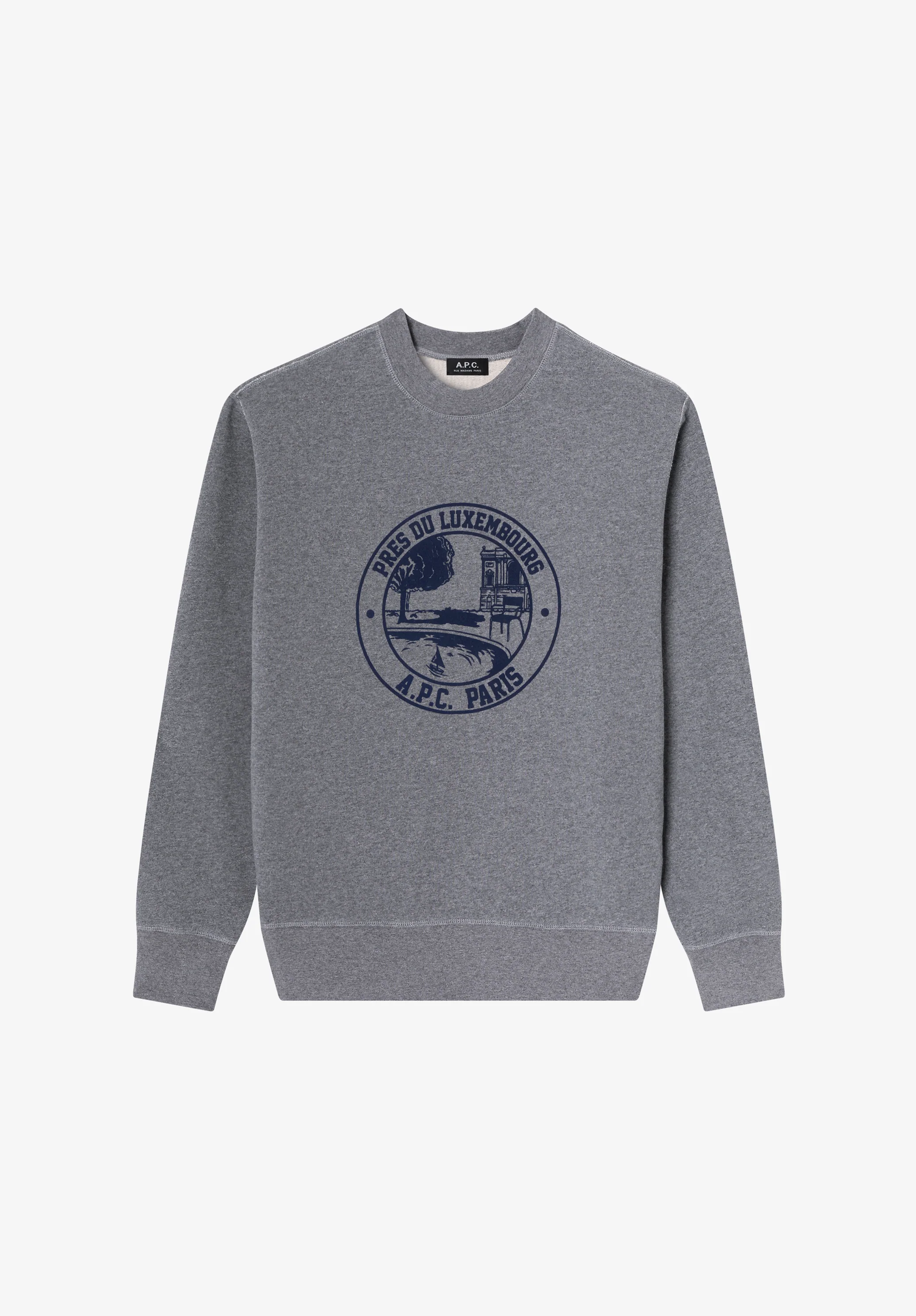 Black sweatshirt with garden logo