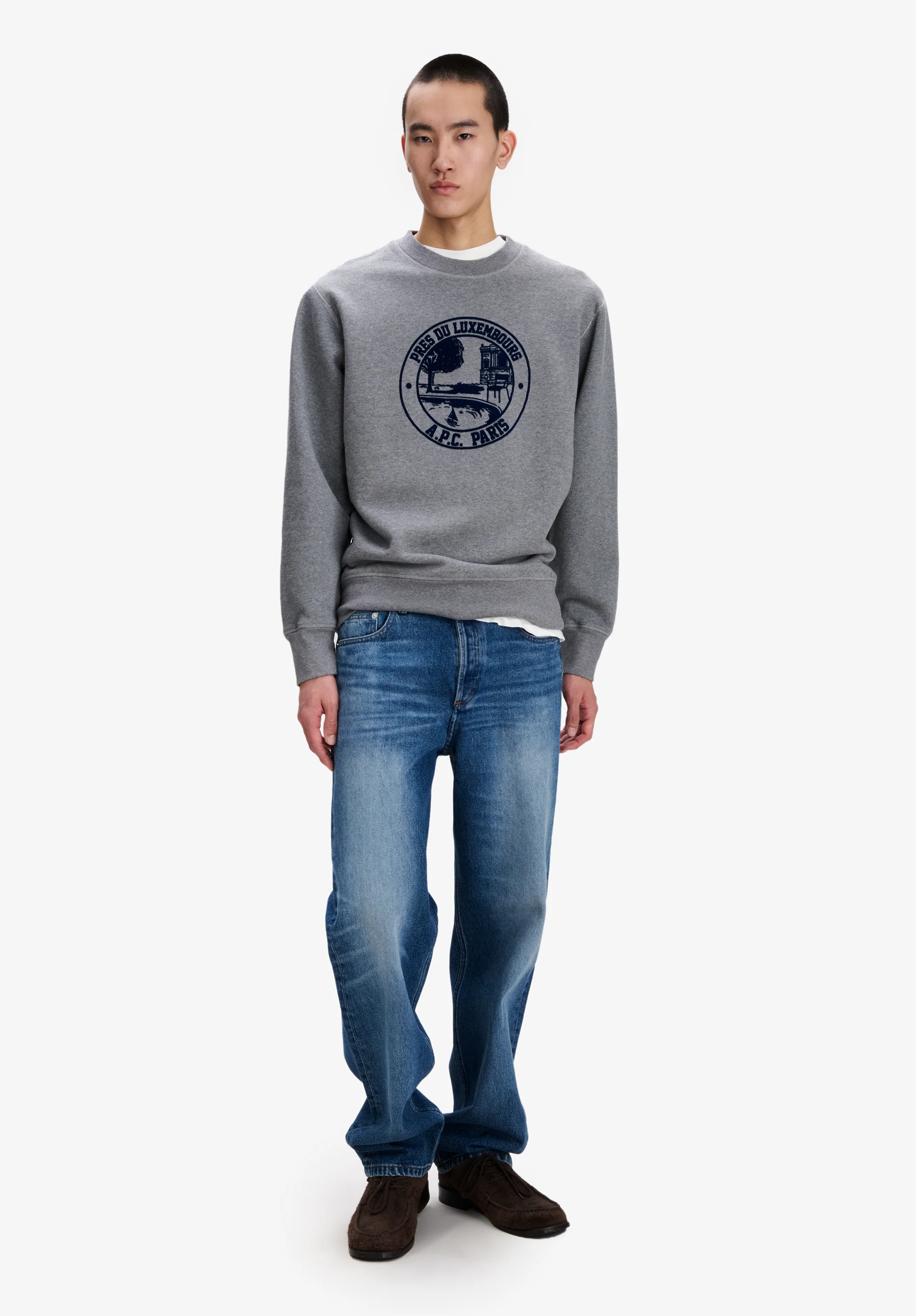 Black sweatshirt with garden logo - Image 2