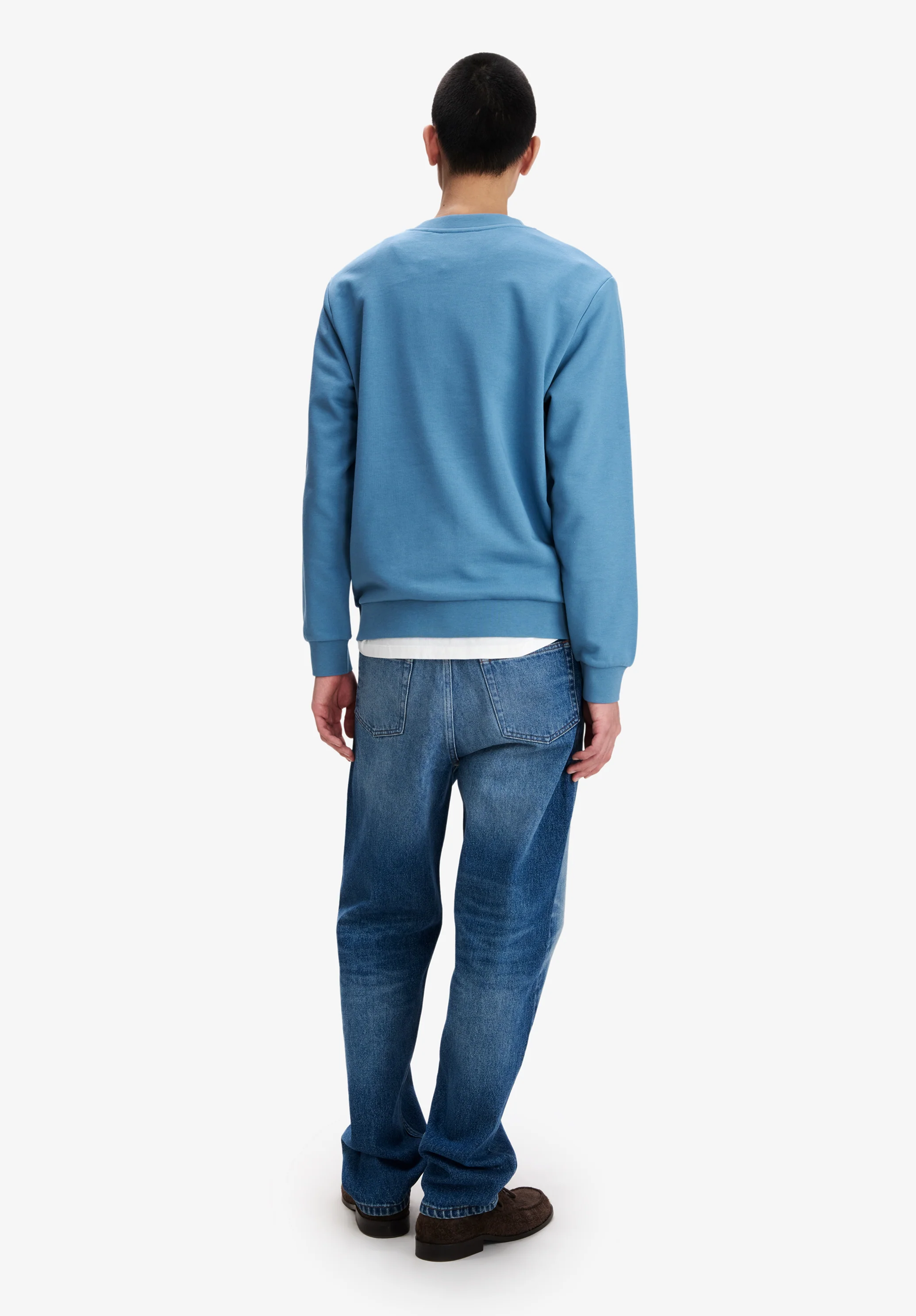 Blue V.P.C. logo sweatshirt - Image 3