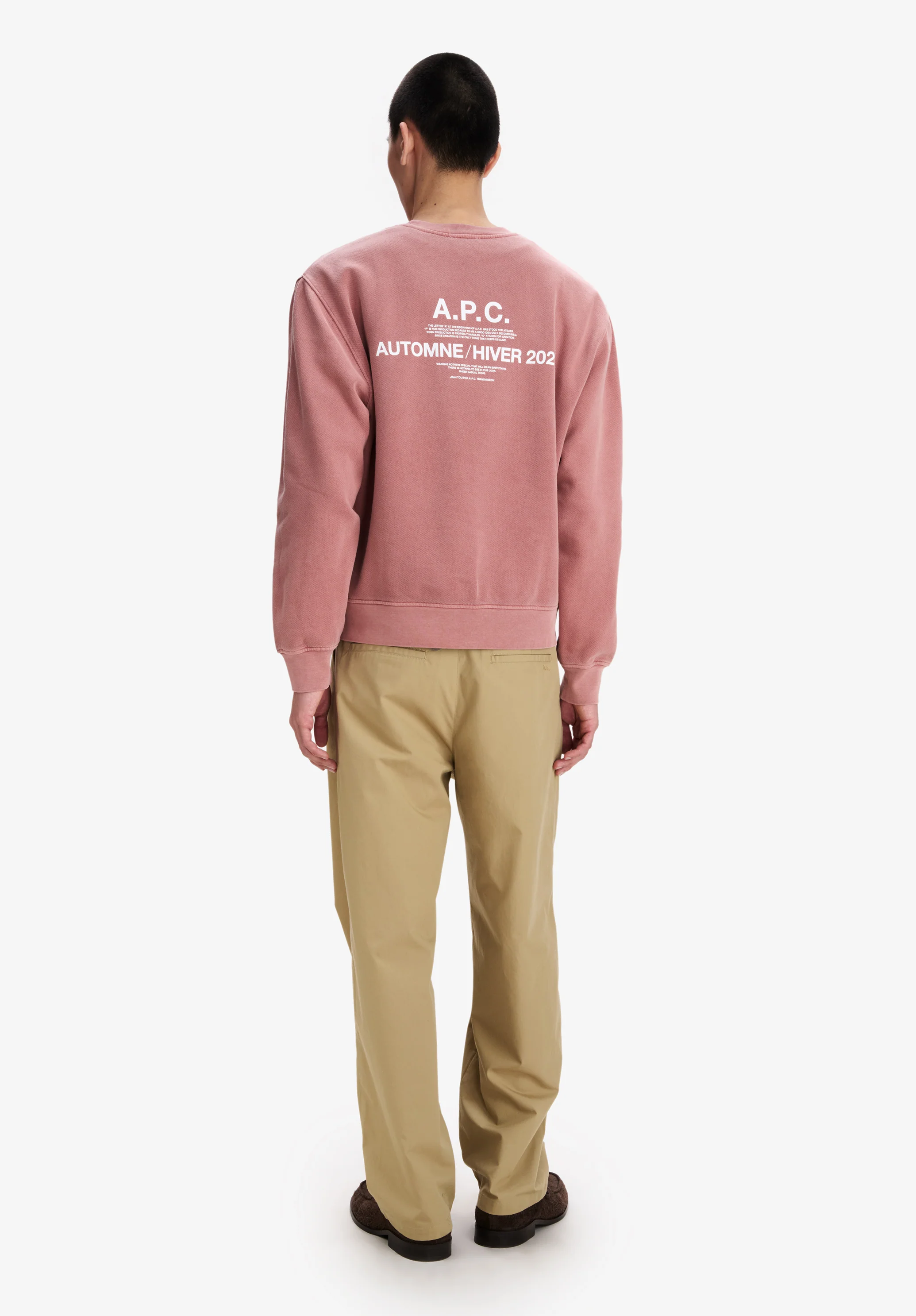 Boxy A.P.C. Autumn 28 sweatshirt - Image 4
