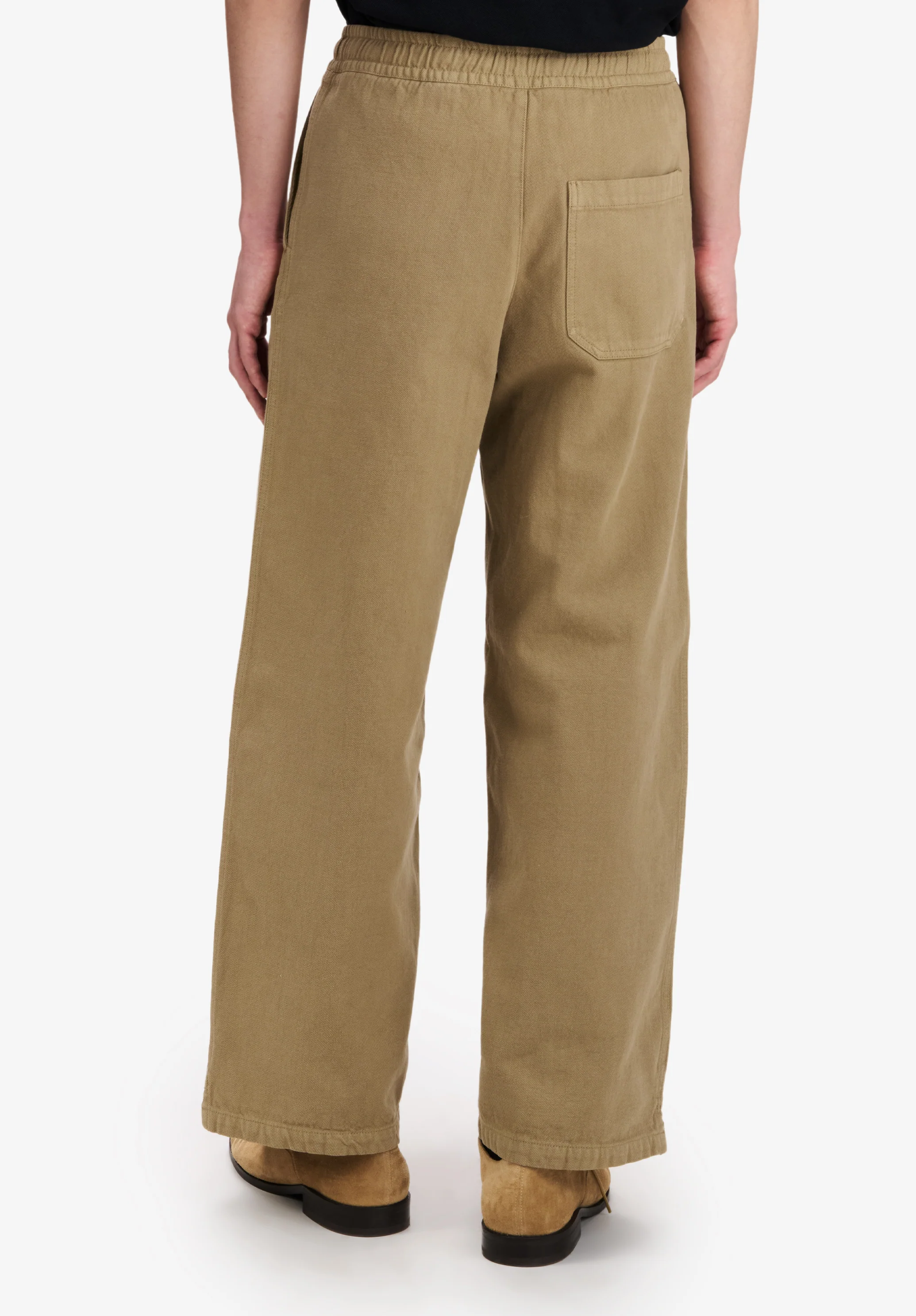 Dark beige workwear trousers - Image 5