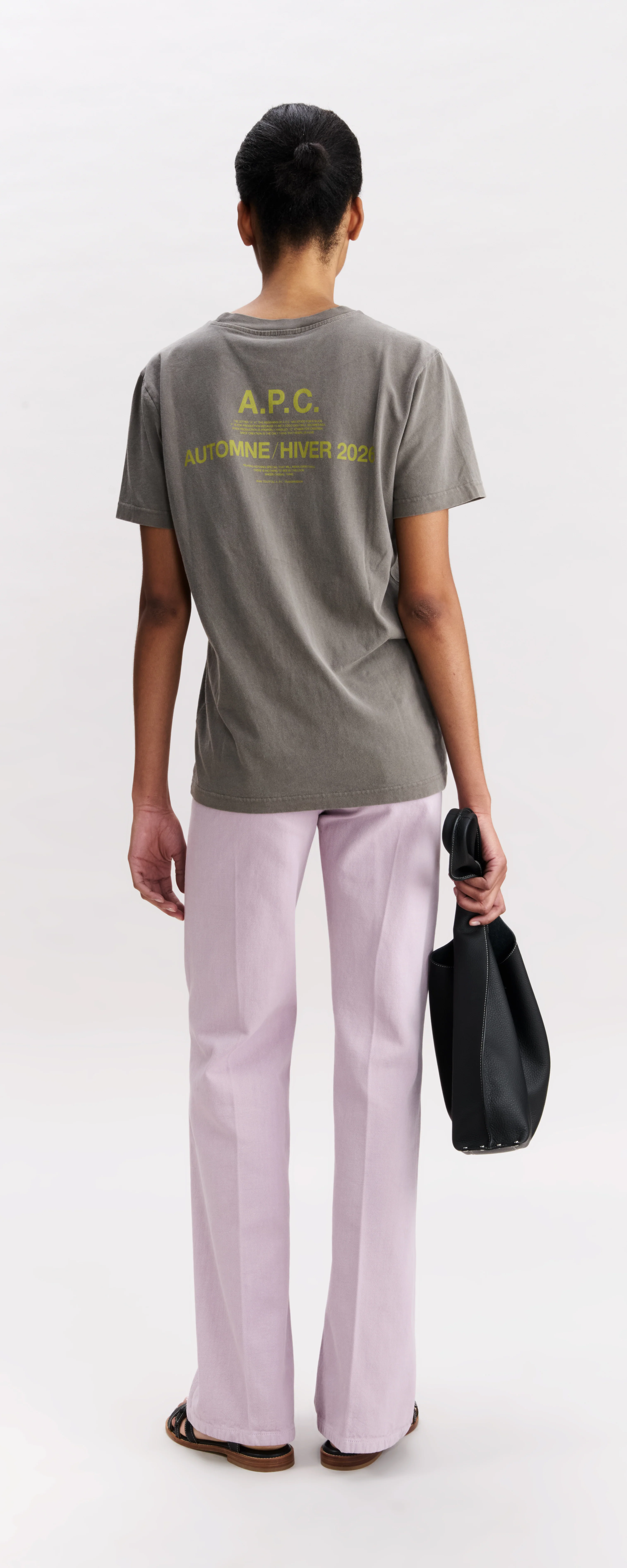 Grey A.P.C. Autumn 29 t-shirt - Image 7