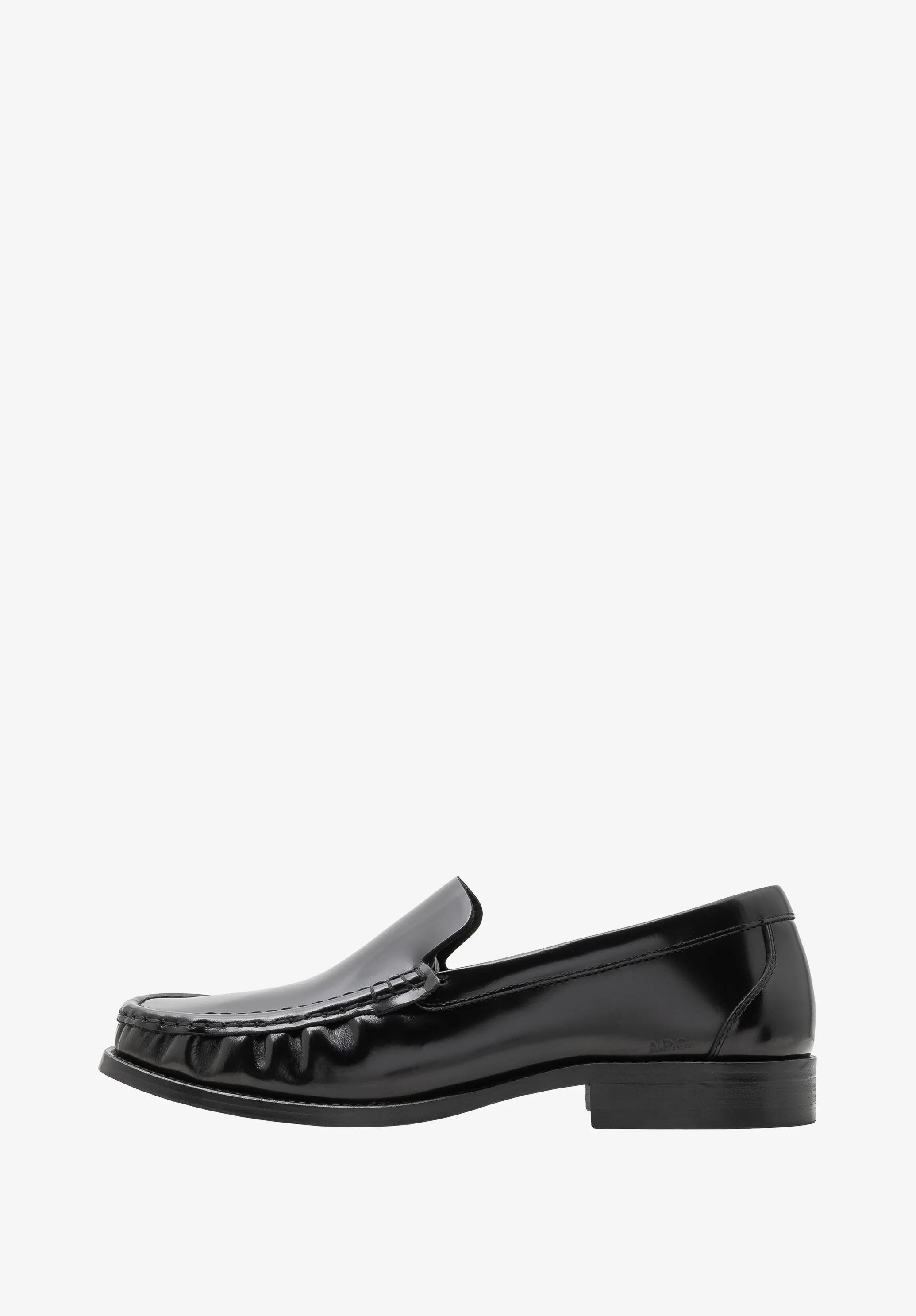 Leather loafers