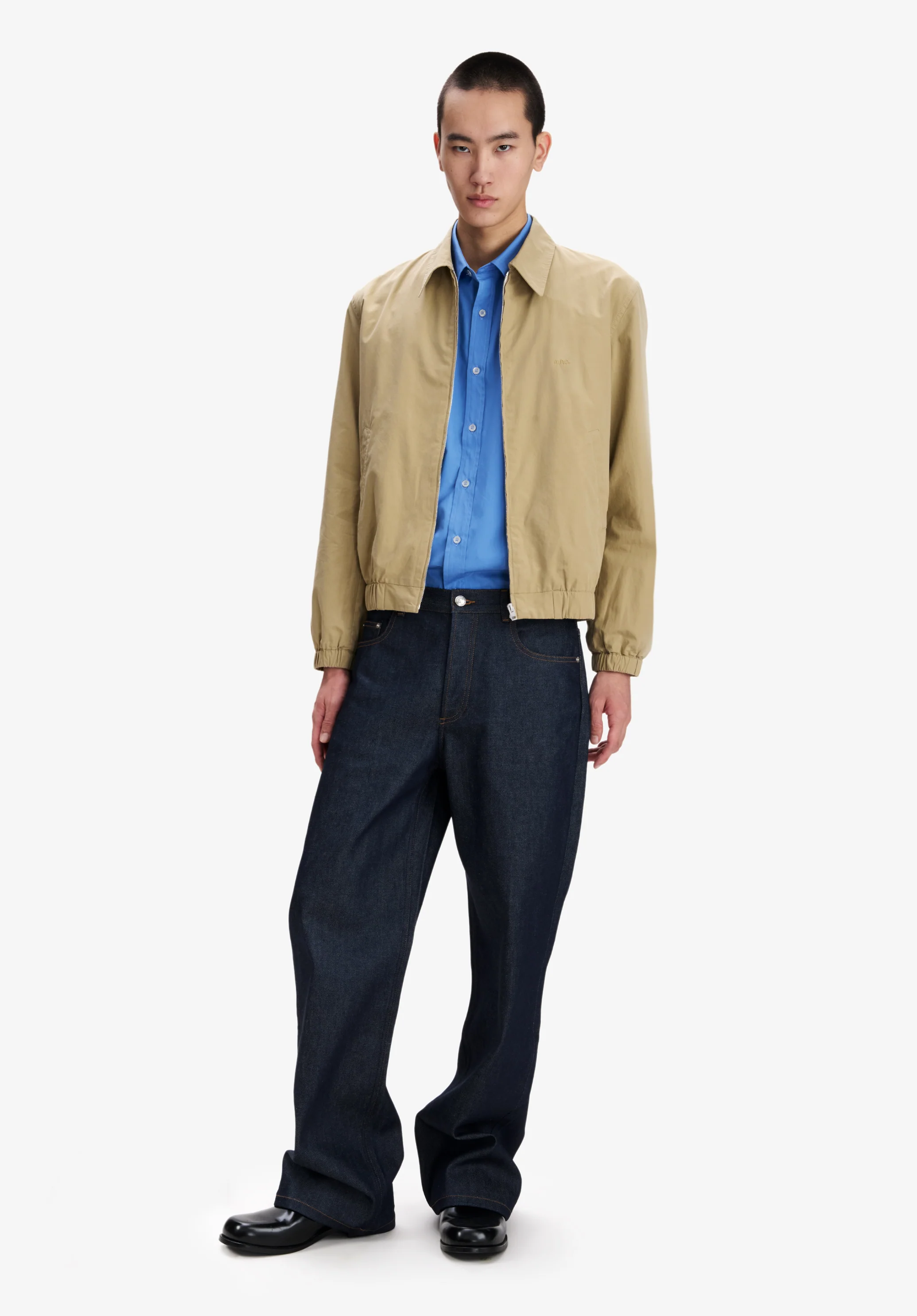 Lightweight beige cotton jacket