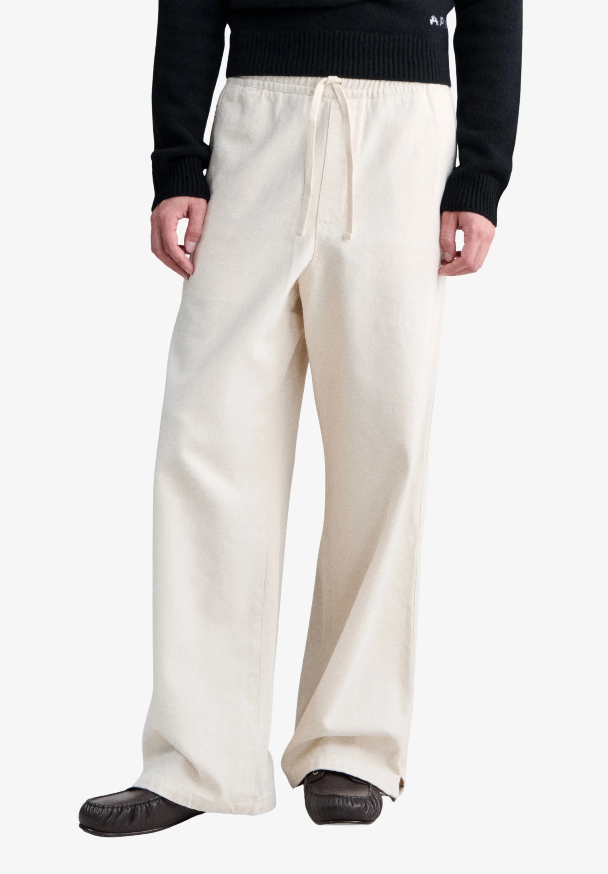 Off-white workwear trousers - Image 2