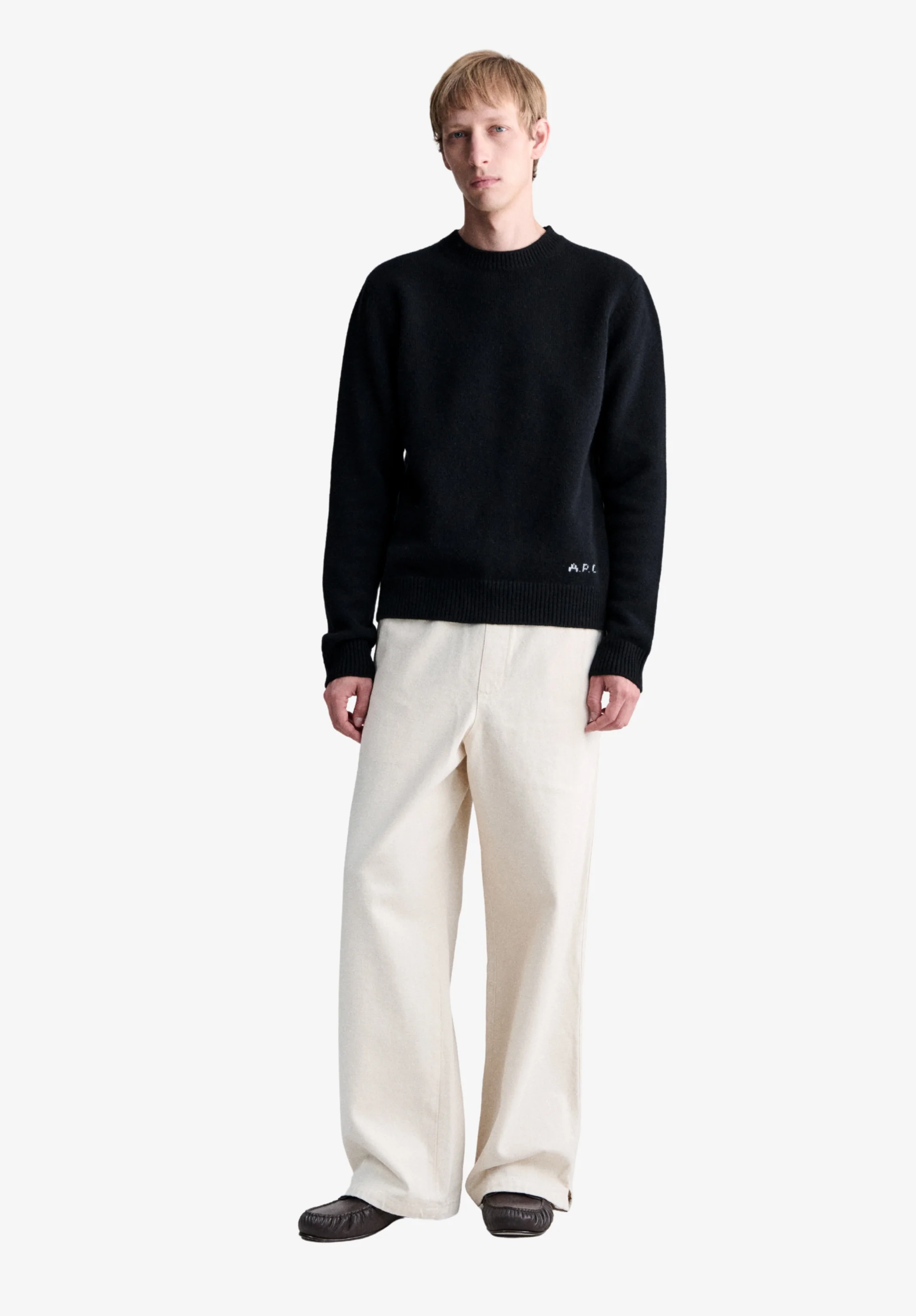 Off-white workwear trousers - Image 4