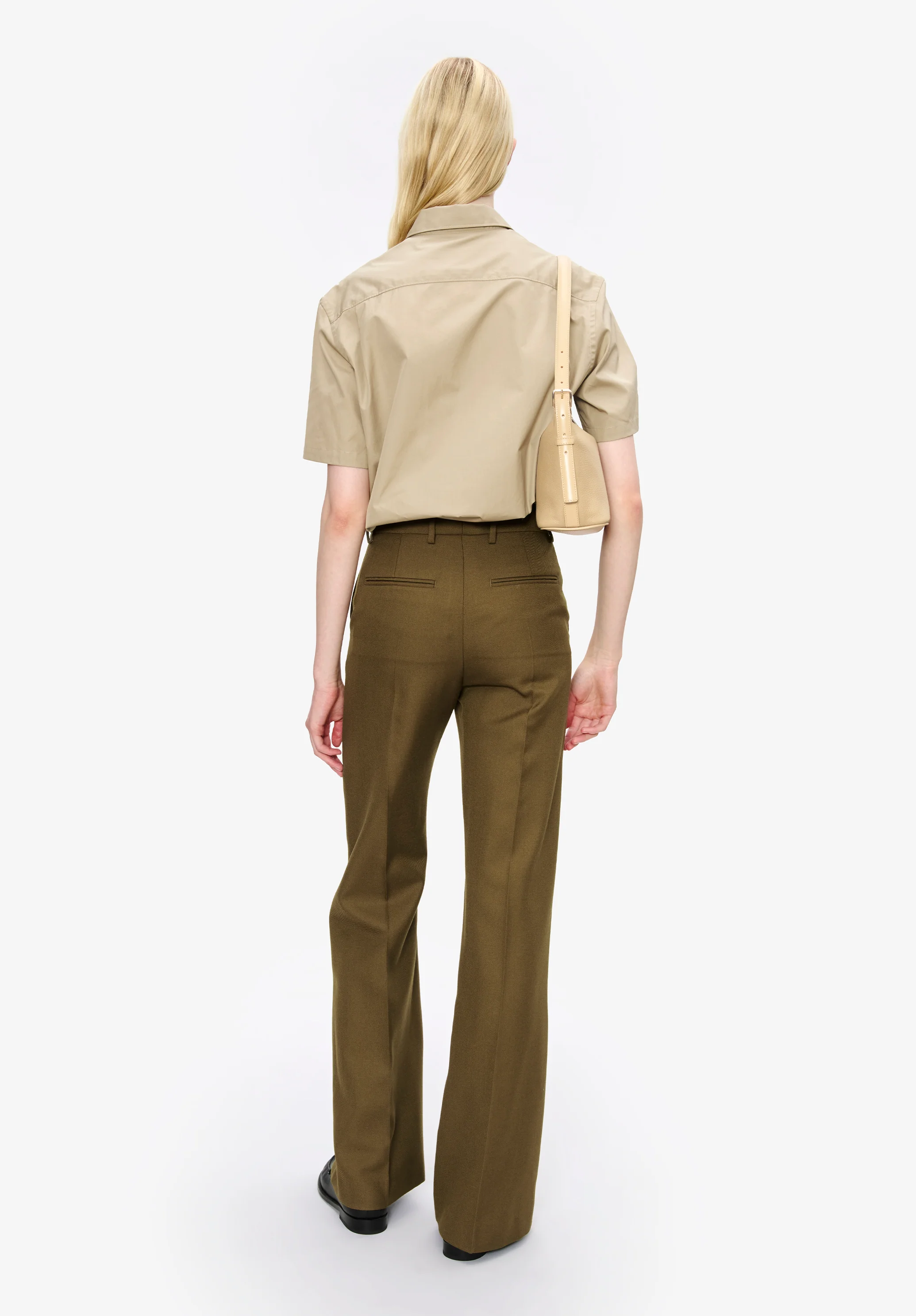 Poplin short-sleeve shirt - Image 3