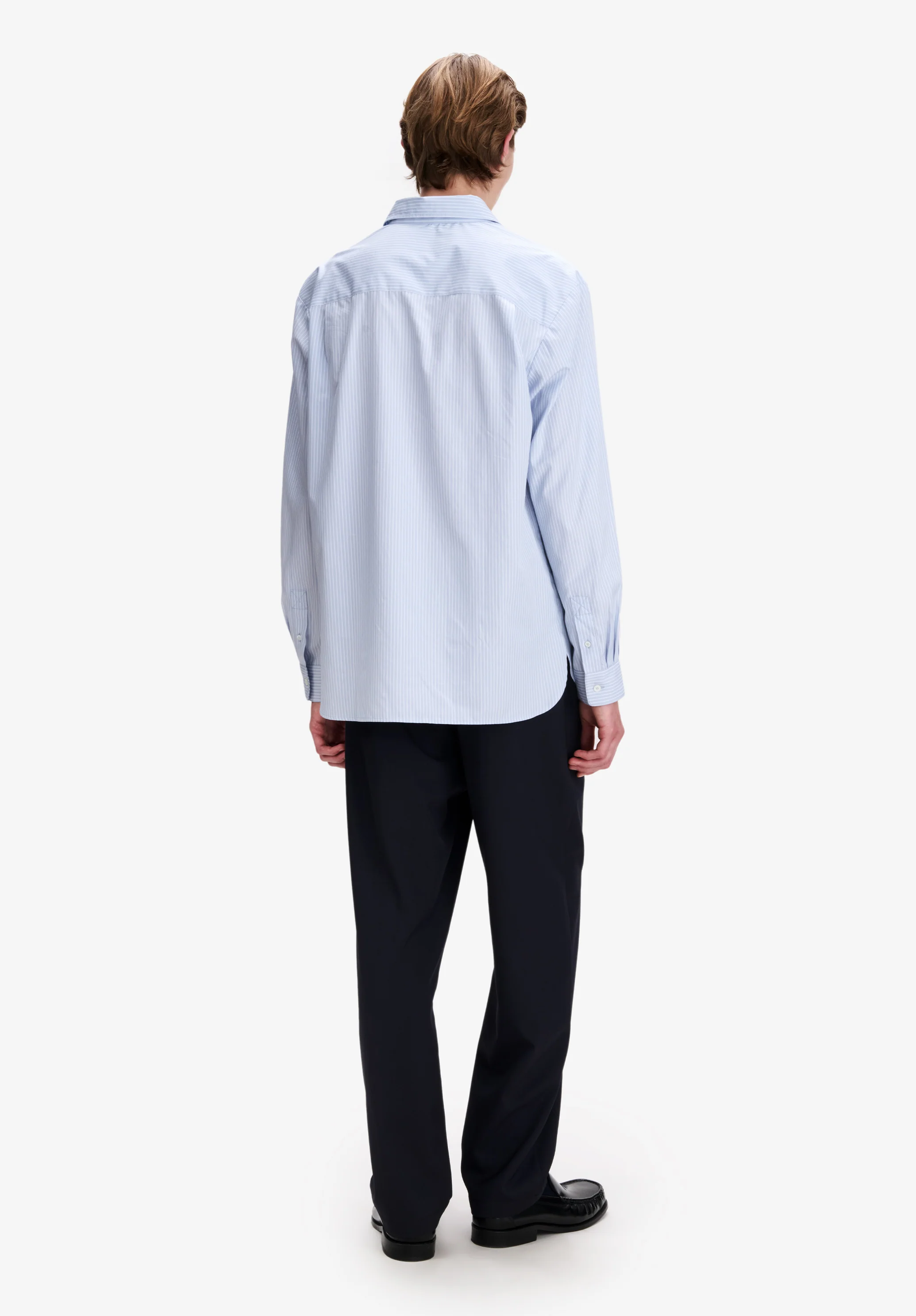 Striped grey-blue shirt - Image 2