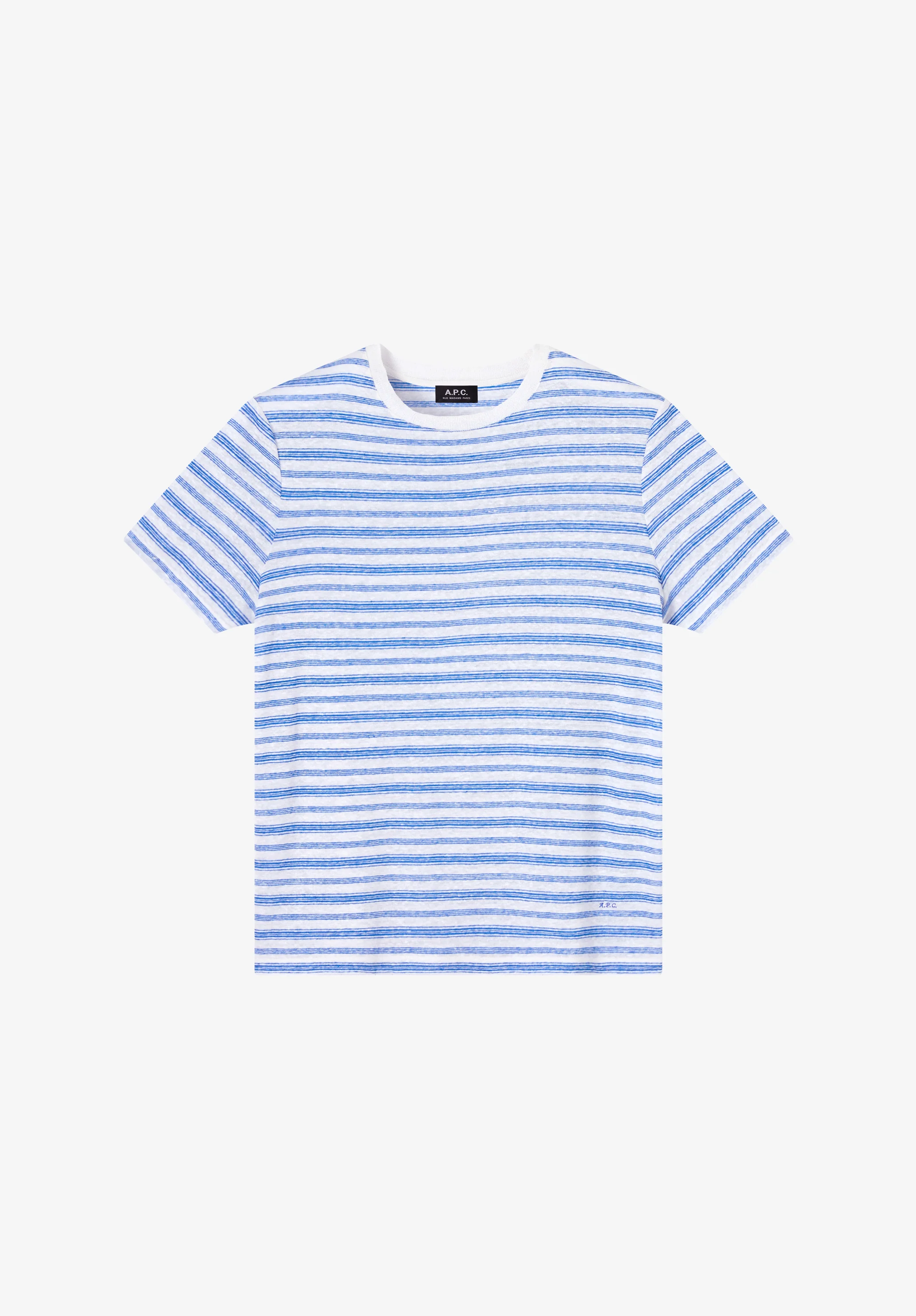 Striped linen T-shirt