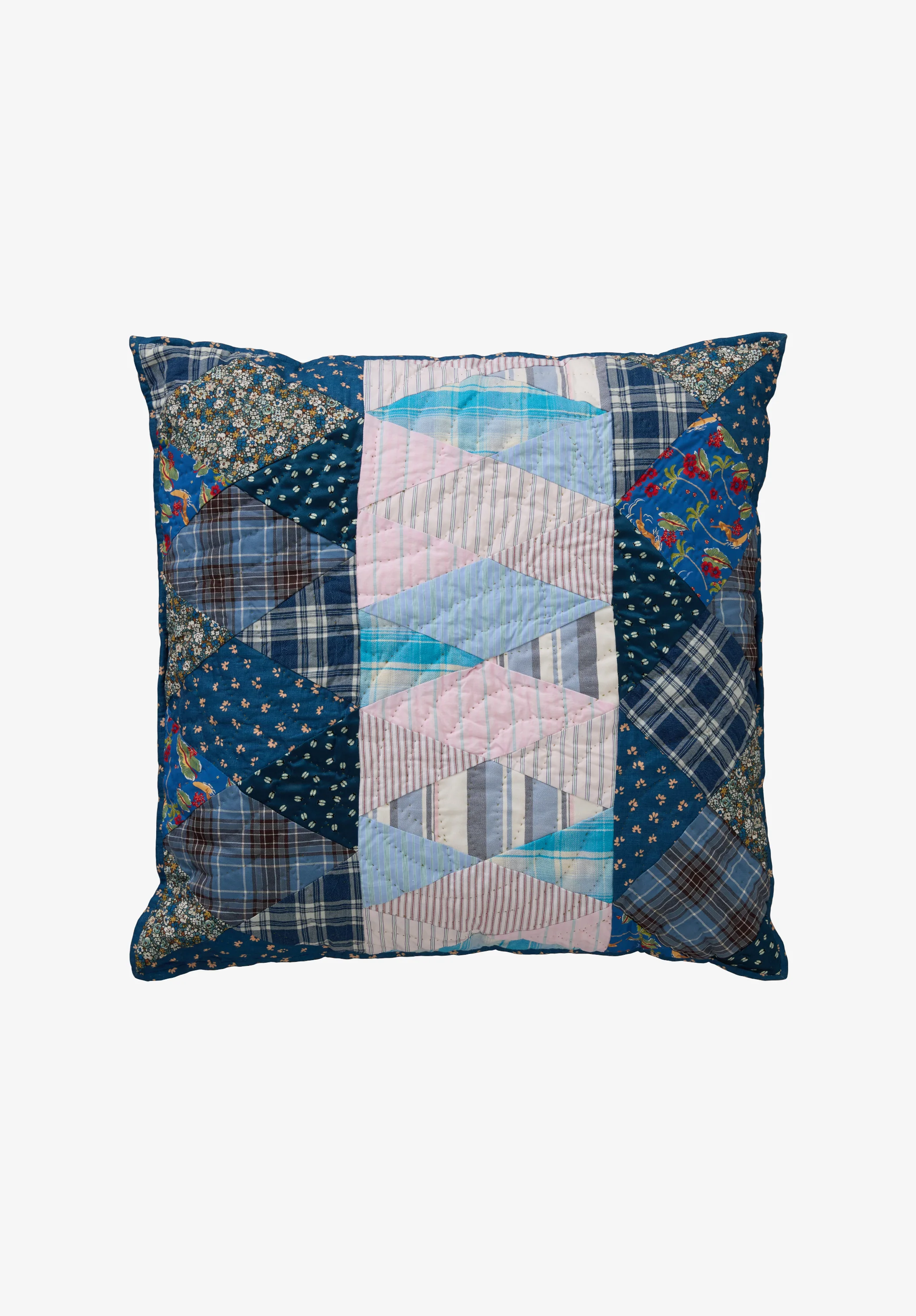 The Quiet One quilt cushion